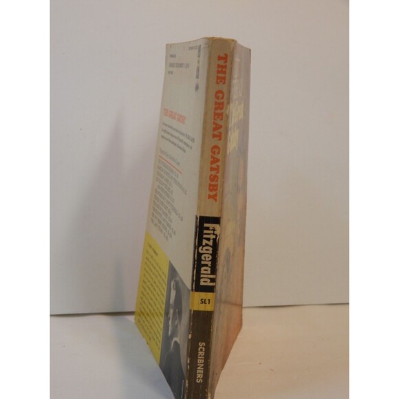 The Great Gatsby F. Scott Fitzgerald Scribner PB 1953 Vintage  V-5.72[C] - Picture 5 of 10